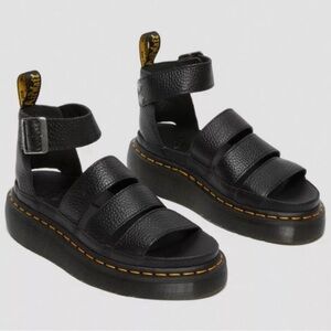 Dr. Martens Black Sandals
